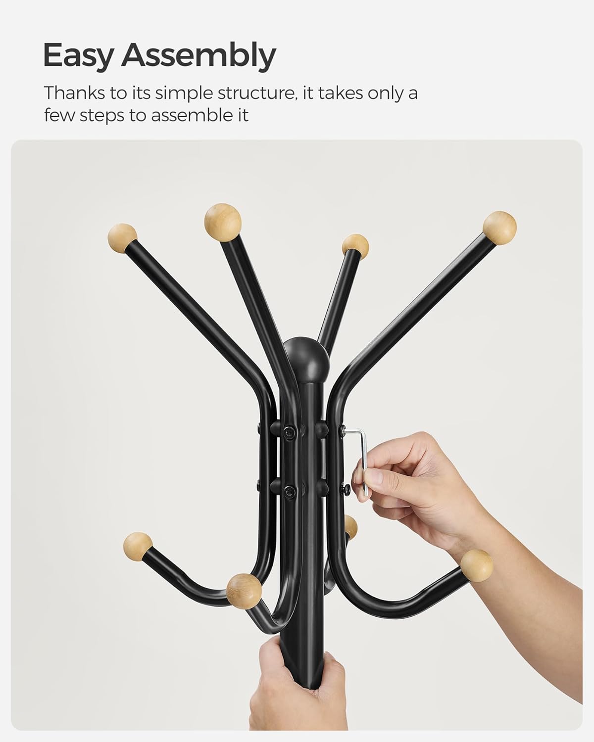 SONGMICS Coat Stand RCR031B01