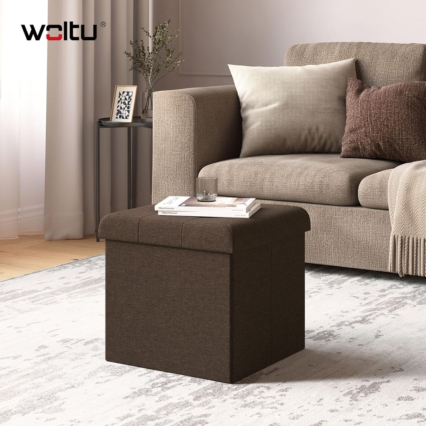 WOLTU Velvet Storage Stool (SH06CM_1)