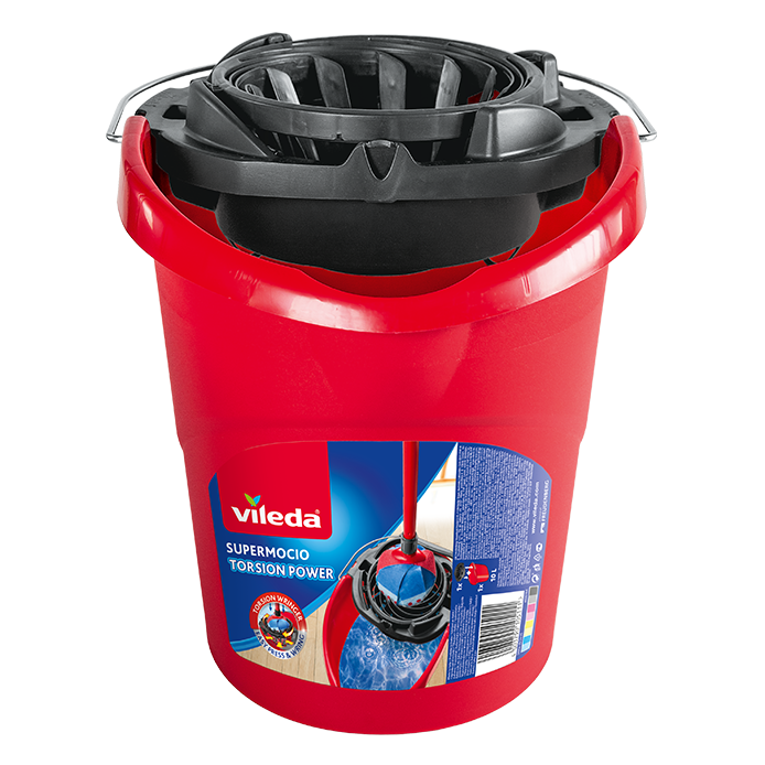 Vileda SuperMocio Bucket & Torsion Wringer