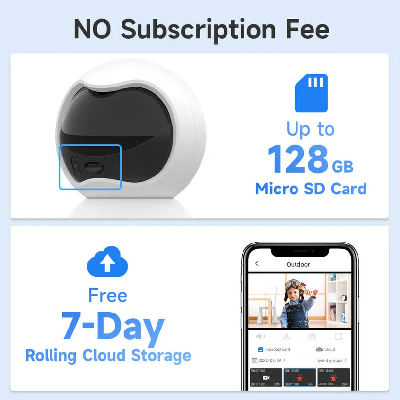 XIAOVV Q2 Indoor WiFi Camera