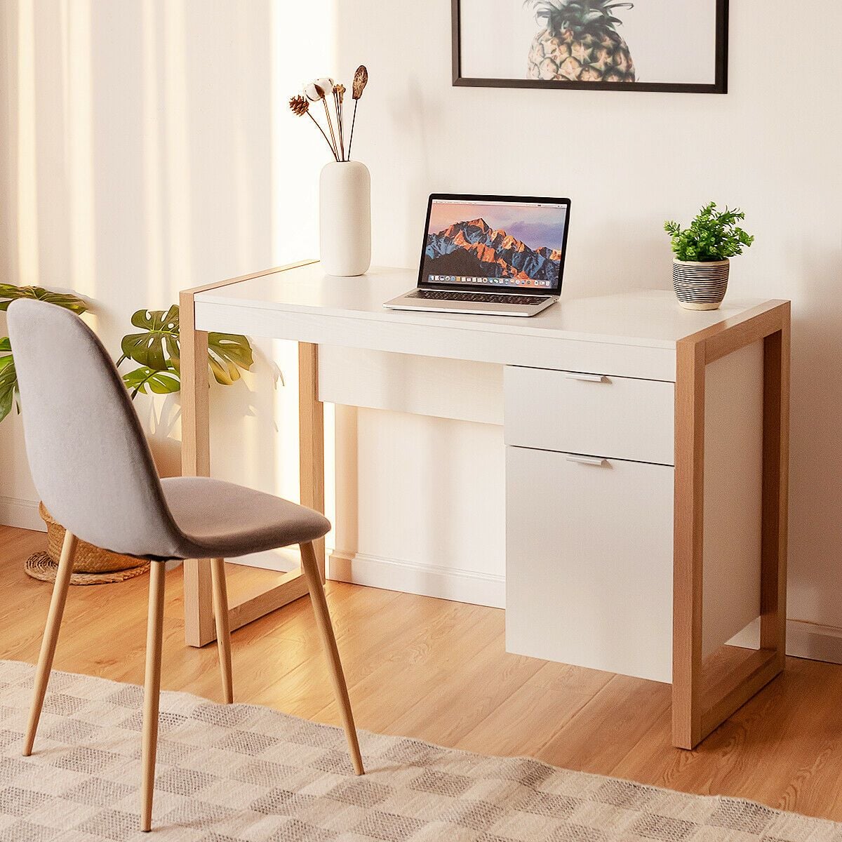 Costway Wooden Computer Desk