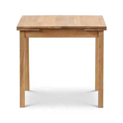 Coxmoor 4-6 Seater Square Extendable Dining Table, Solid Oak