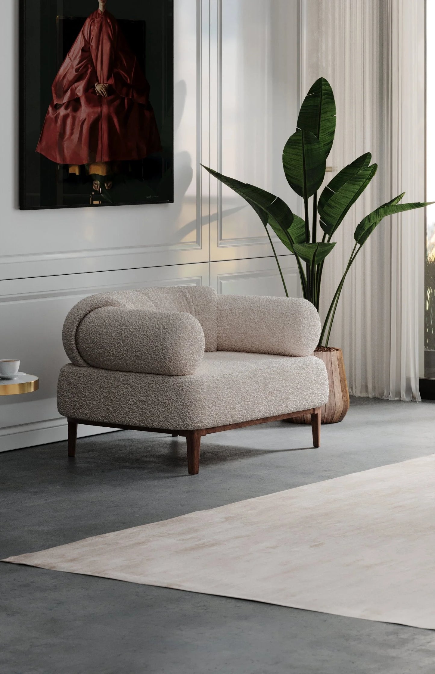 Croissant Armchair