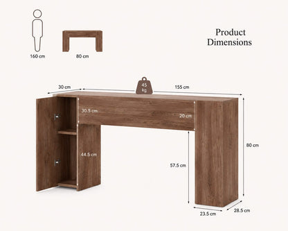 Modern Console Table with Storage