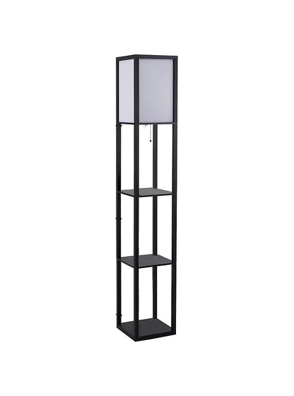 3-Tier Floor Lamp with Shelf
