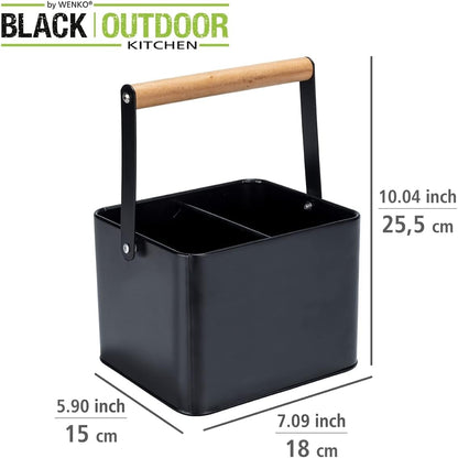 WENKO Baco utensil storage basket