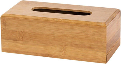 Bamboo Wooden Tissue Dispenser Box