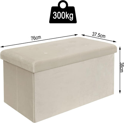 WOLTU Footstool Storage bench (SH70CM)