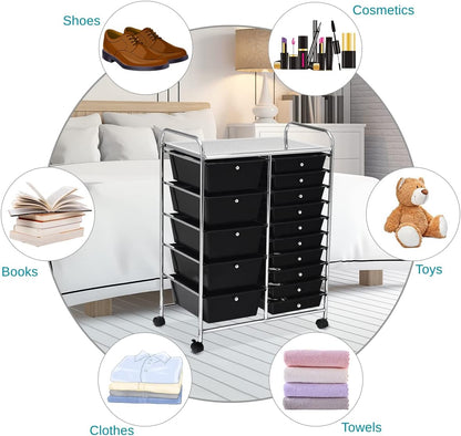 Drawers Storage Trolley