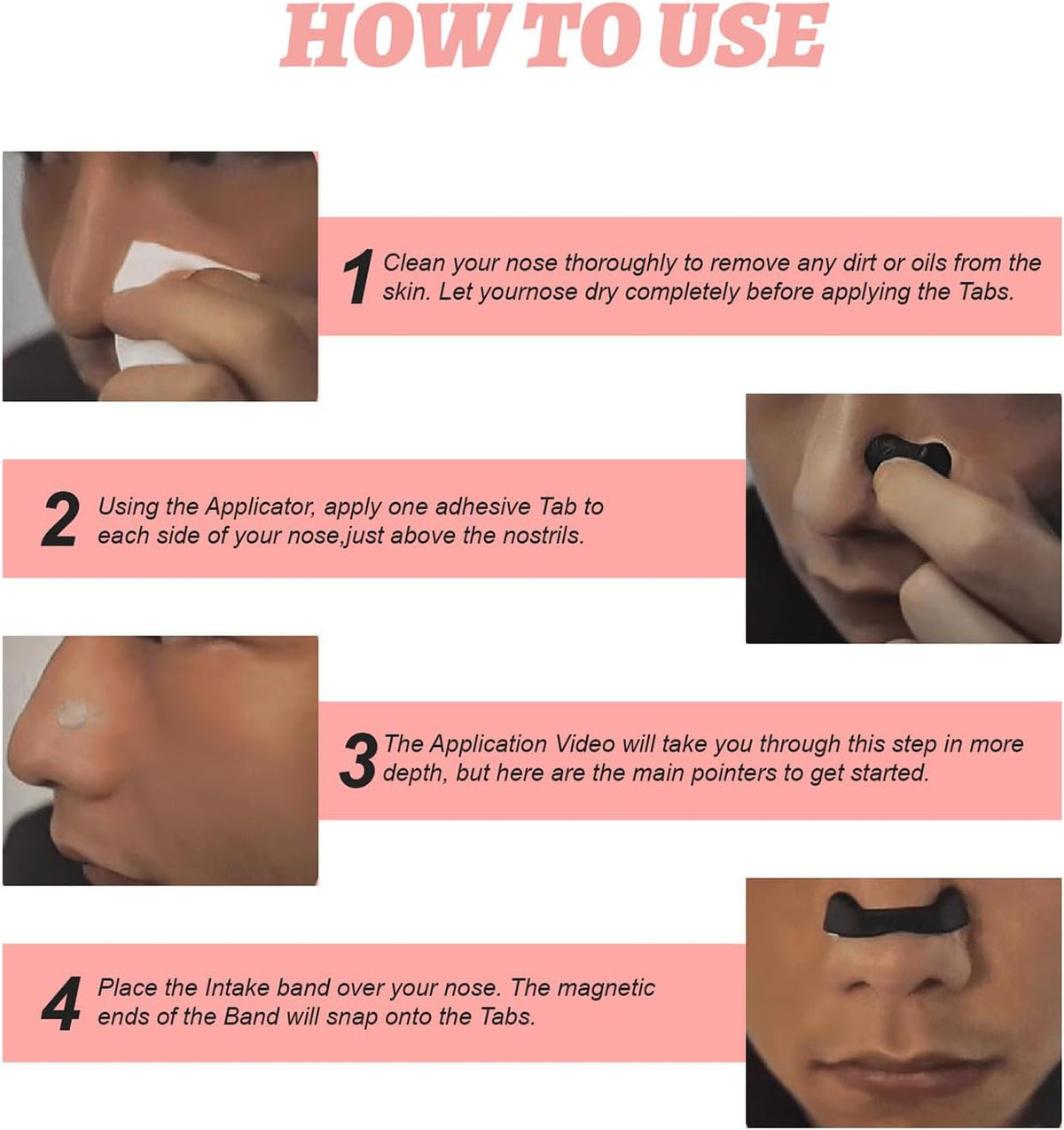 Intake Breathing Nose Magnets