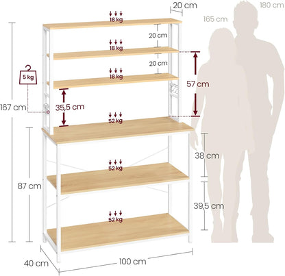 VASAGLE Kitchen Shelf KKS039Y09
