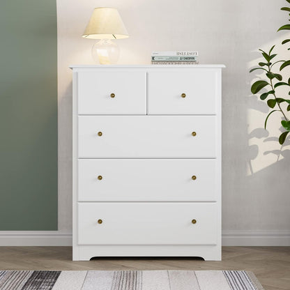 Wooden 5 Drawers Cabinet