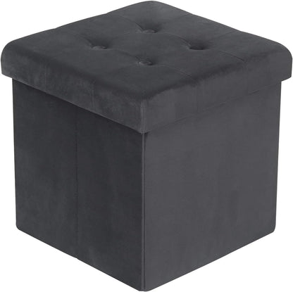WOLTU Velvet Storage Stool (SH69GR)