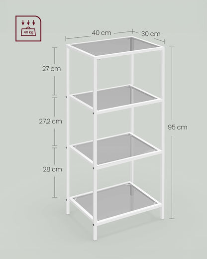 VASAGLE Bathroom Shelf