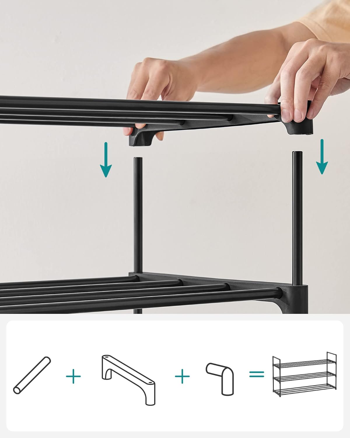 SONGMICS Shoe Rack LSA303B02