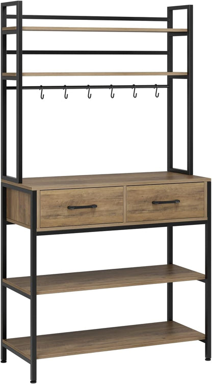 Kitchen Rack with 5 Shelves