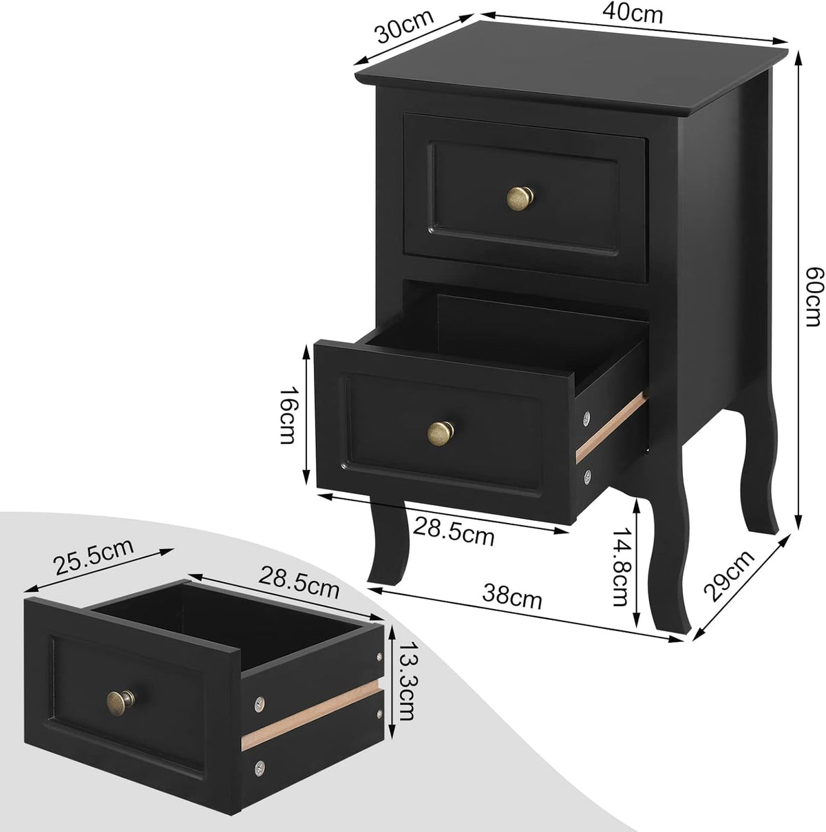 WOLTU Bedside table (TS119SZ)