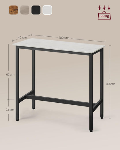 VASAGLE Bar Table LBT010B73