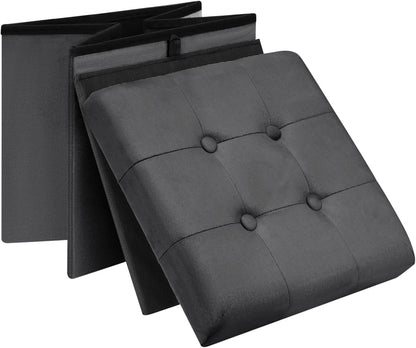 WOLTU Velvet Storage Stool (SH69GR)