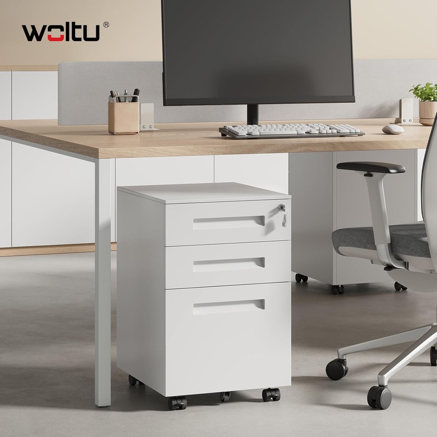 WOLTU Metal Rolling Container (SK023WS)