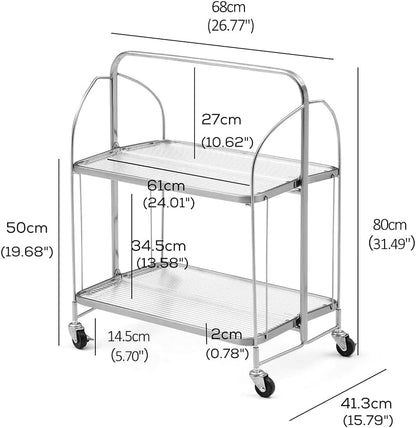 Folding Kitchen Trolley