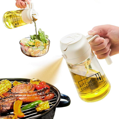 2 in 1 Oil Sprayer & Dispenser