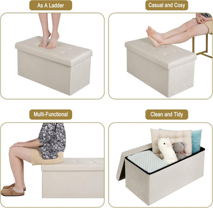 WOLTU Footstool Storage bench (SH70CM)