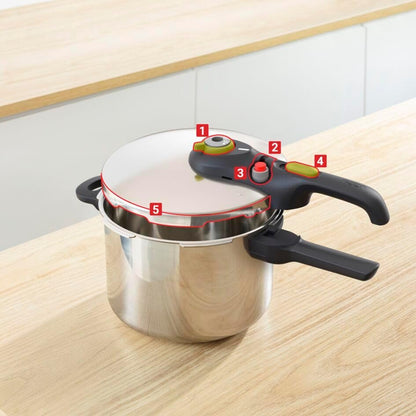 Tefal Stainless Steel Pressure Cooker