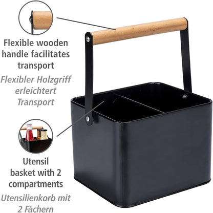 WENKO Baco utensil storage basket
