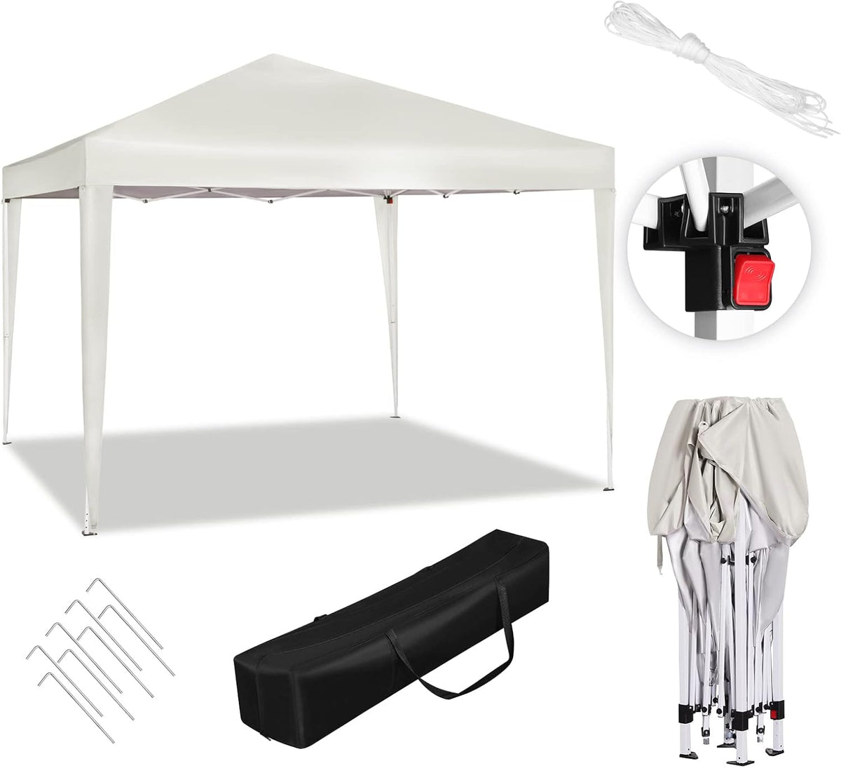 WOLTU Pop-up Camping Pagoda Tent
