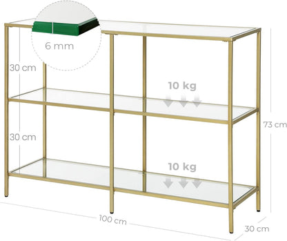 VASAGLE Console Table LGT27G