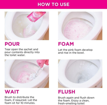 The Pink Stuff Miracle Power Foaming Toilet Cleaner