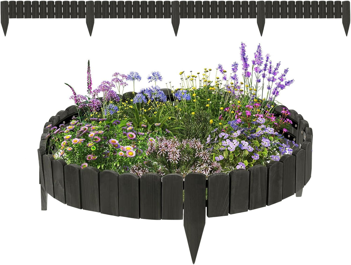 Decorative Wooden Lawn Fence,