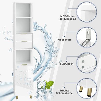 EUGAD Tall Cabinet