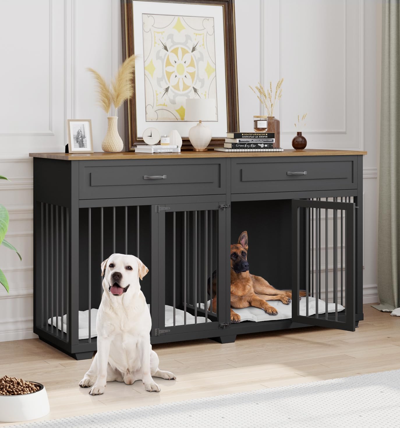 Wooden Dog Crate Cage (2026150c)
