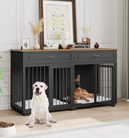 Wooden Dog Crate Cage (2026150c)