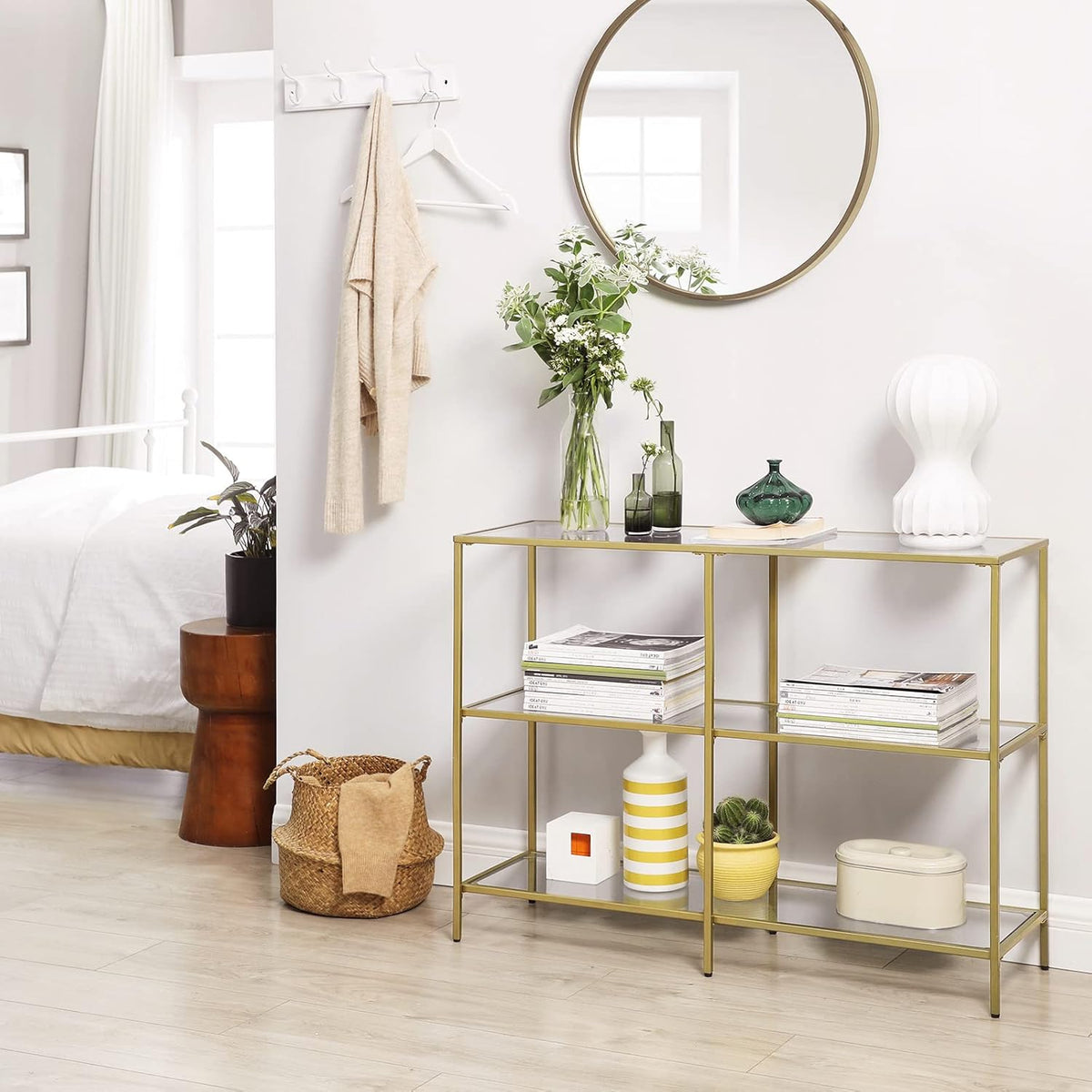 VASAGLE Console Table LGT27G