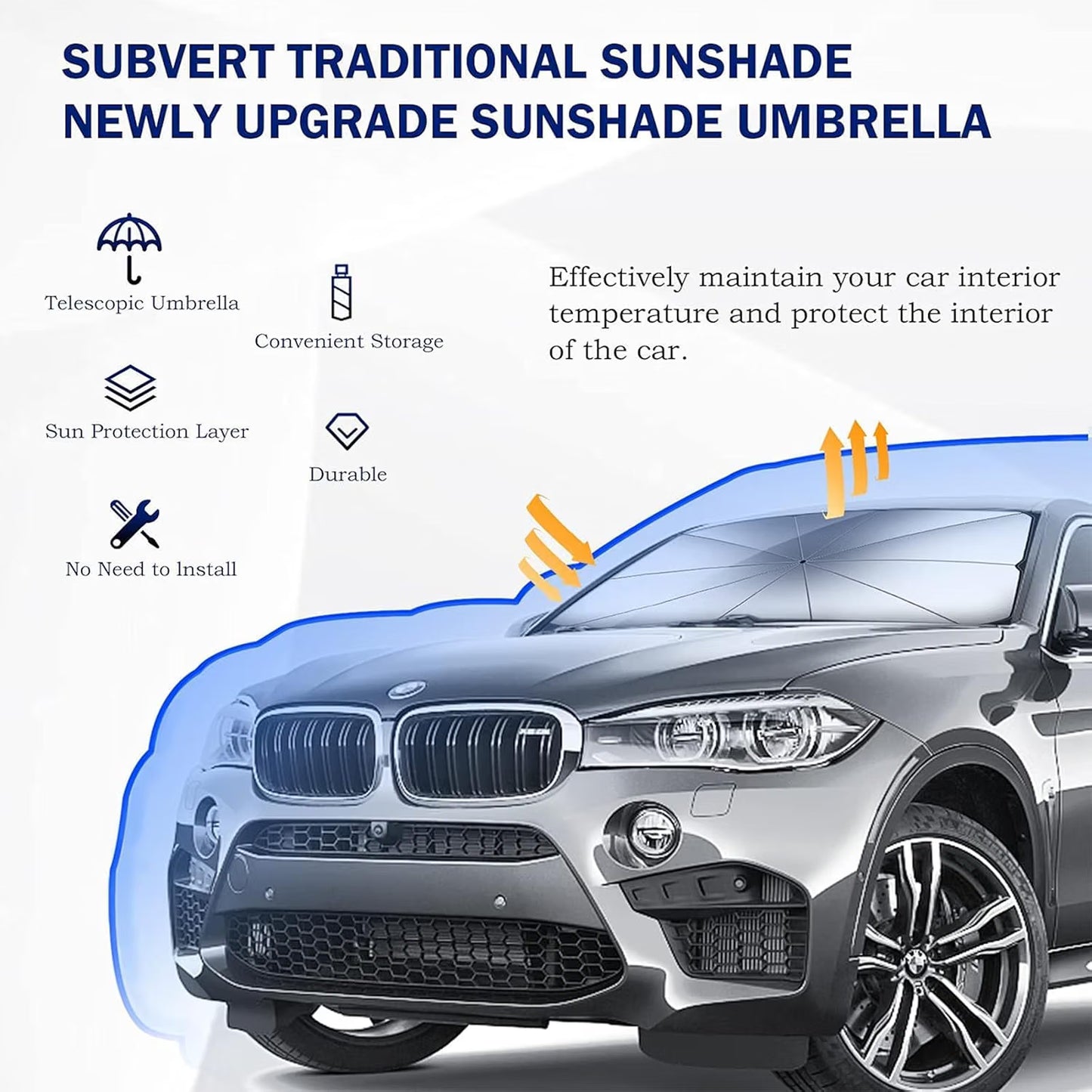 Car Windshield Sunshade Umbrella
