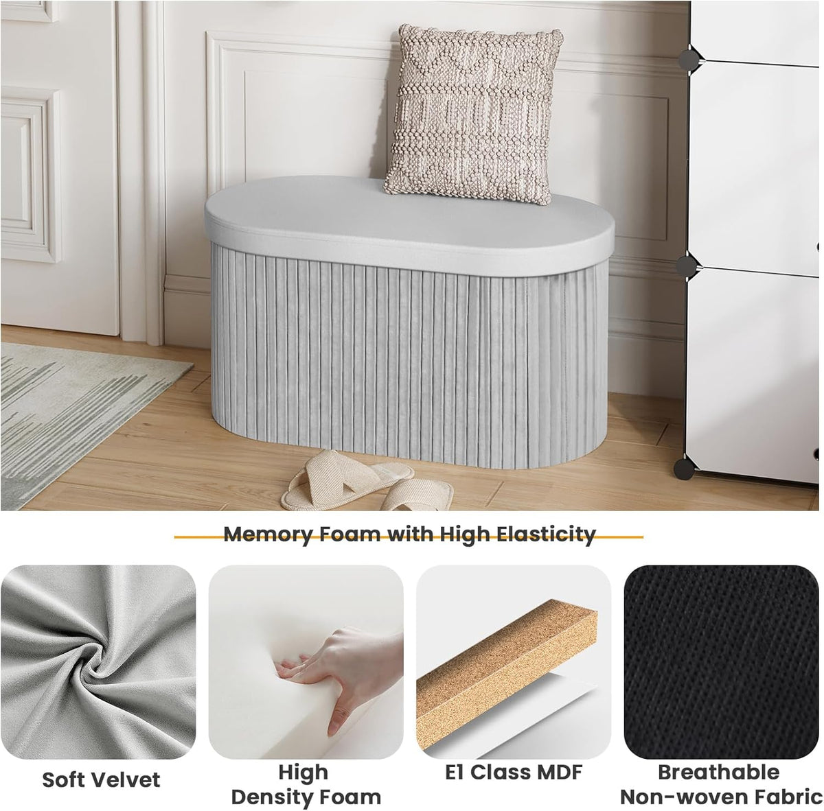 WOLTU Storage Bench (SH90HGR)