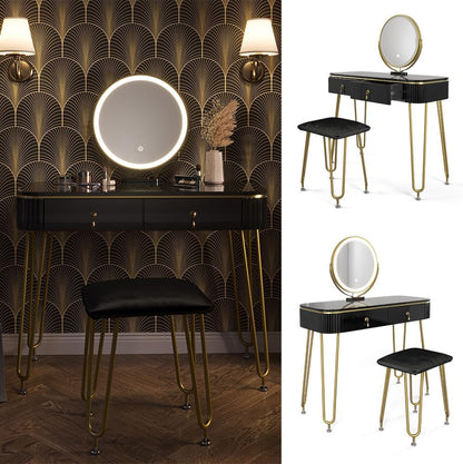 Vicco Grace with LED lighting and stool