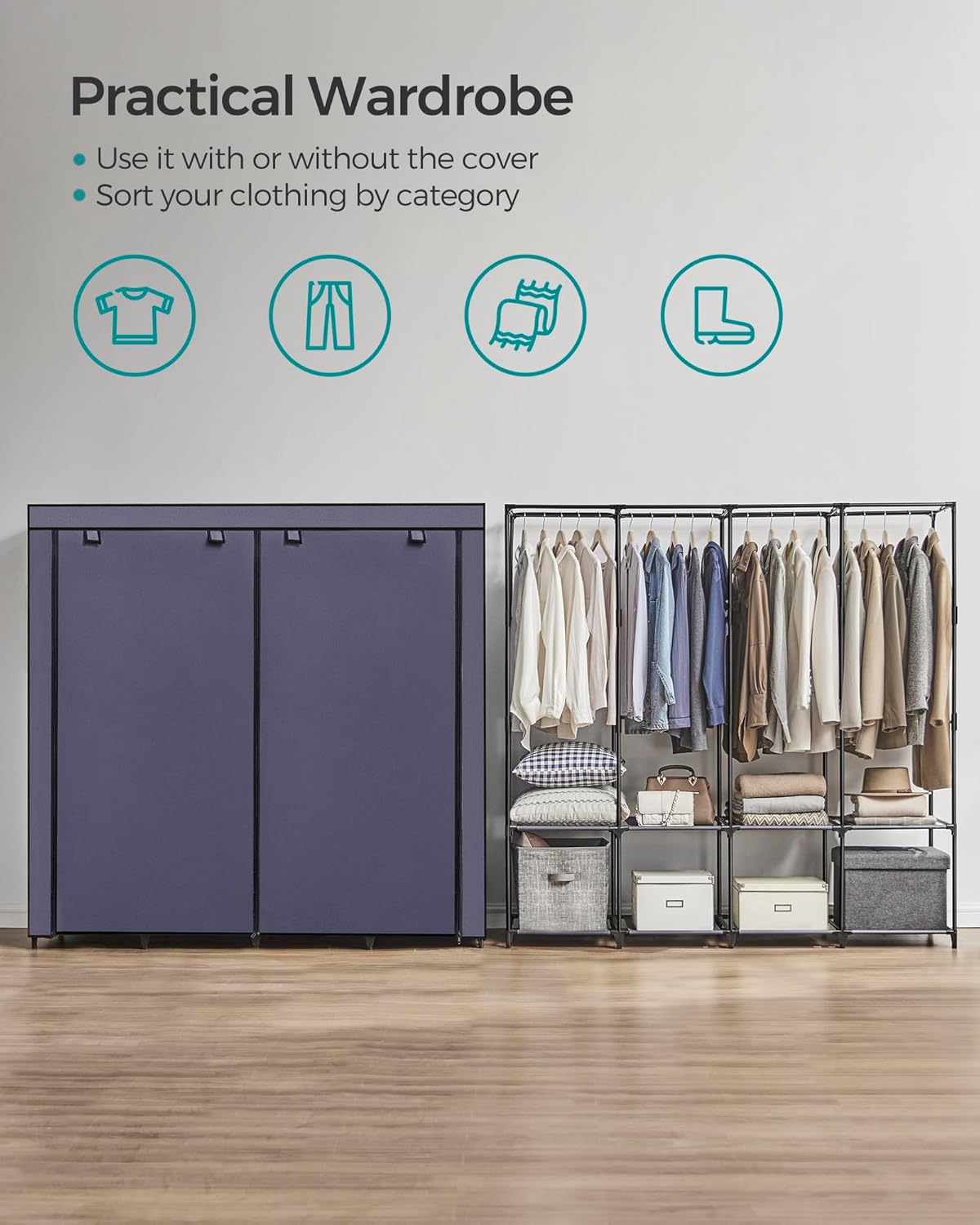SONGMICS Clothes Wardrobe RYG094I02