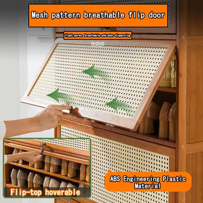 Bamboo Storage Cabinet