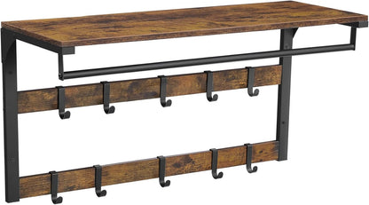 VASAGLE Wall-Mounted Coat Rack (LCR201B01)