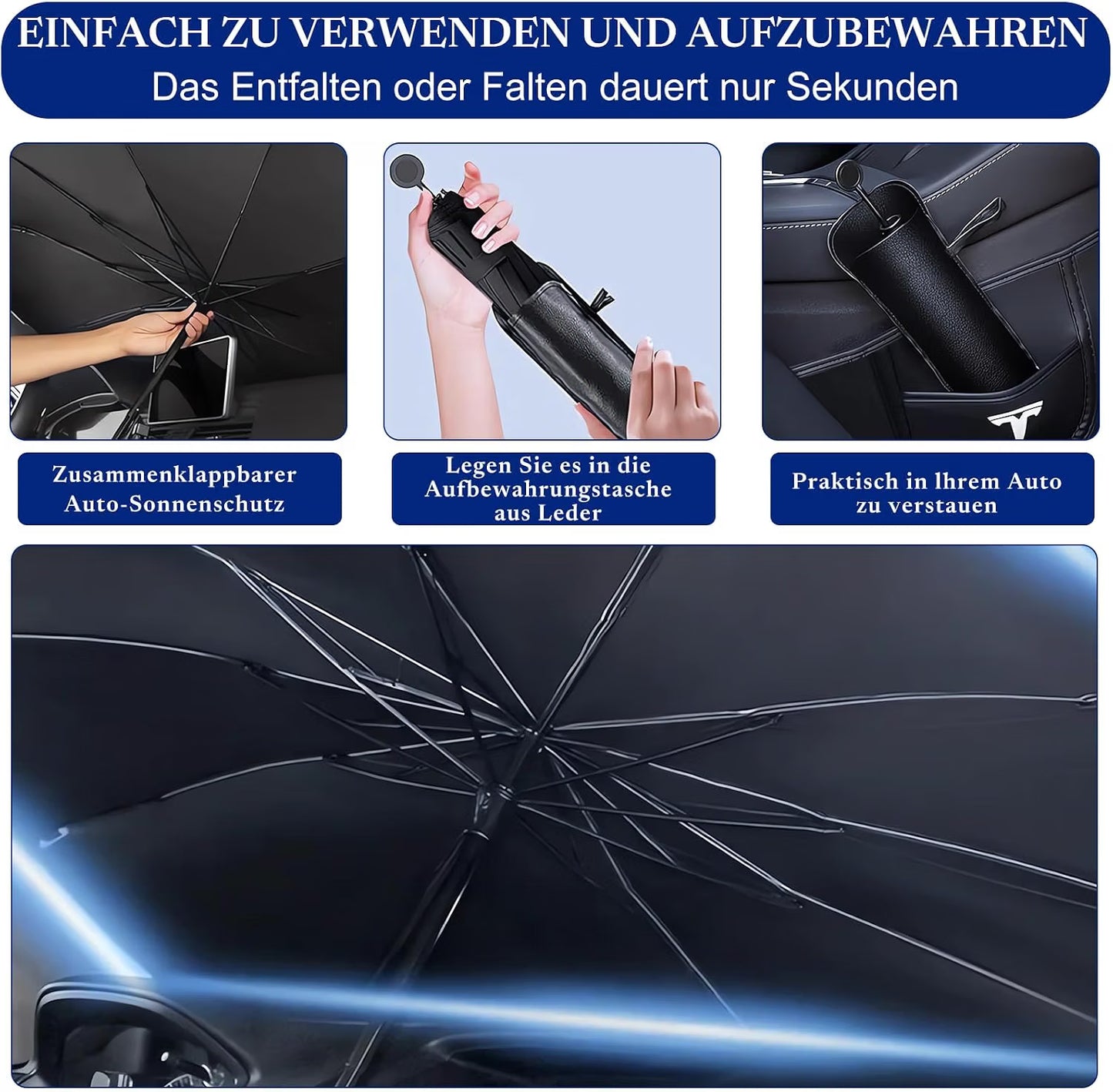 Car Windshield Sunshade Umbrella