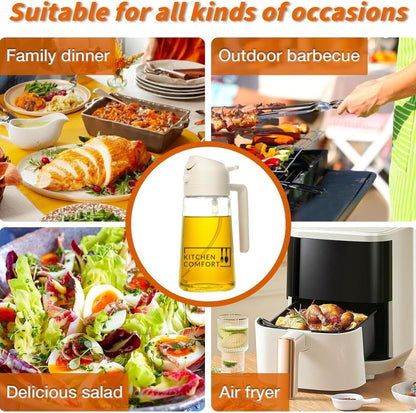 2 in 1 Oil Sprayer & Dispenser