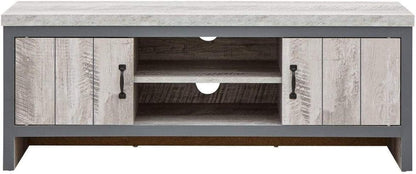 2 Cupboard & Shelf TV Unit