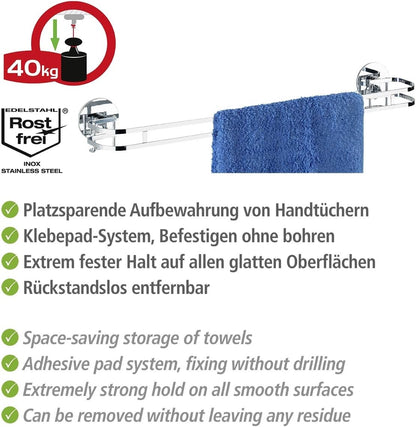 WENKO Stainless Steel Towel Rail