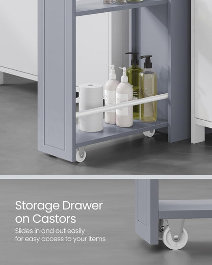 VASAGLE Small Bathroom Cabinet BBC847G02