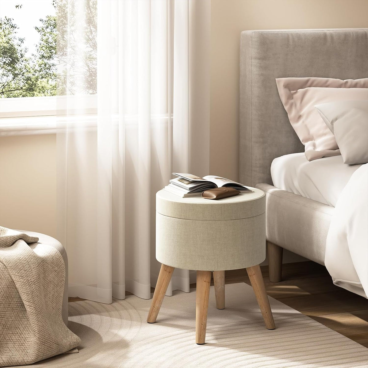 WOLTU Storage Ottoman Chair Stool (SH08CM_1)