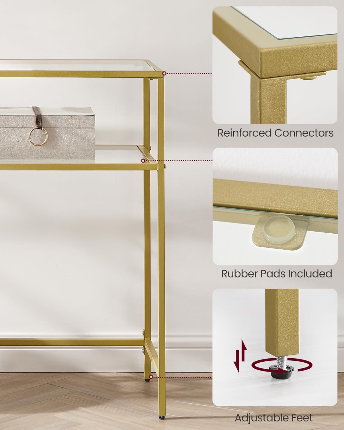 VASAGLE Console Table LGT025A01